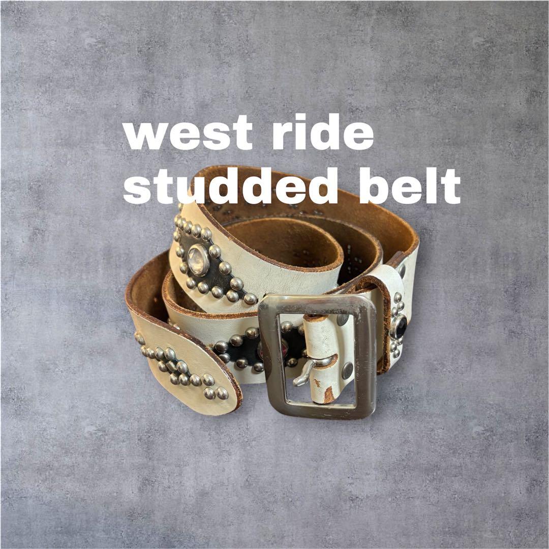 ウルフズヘッドスタッズベルト