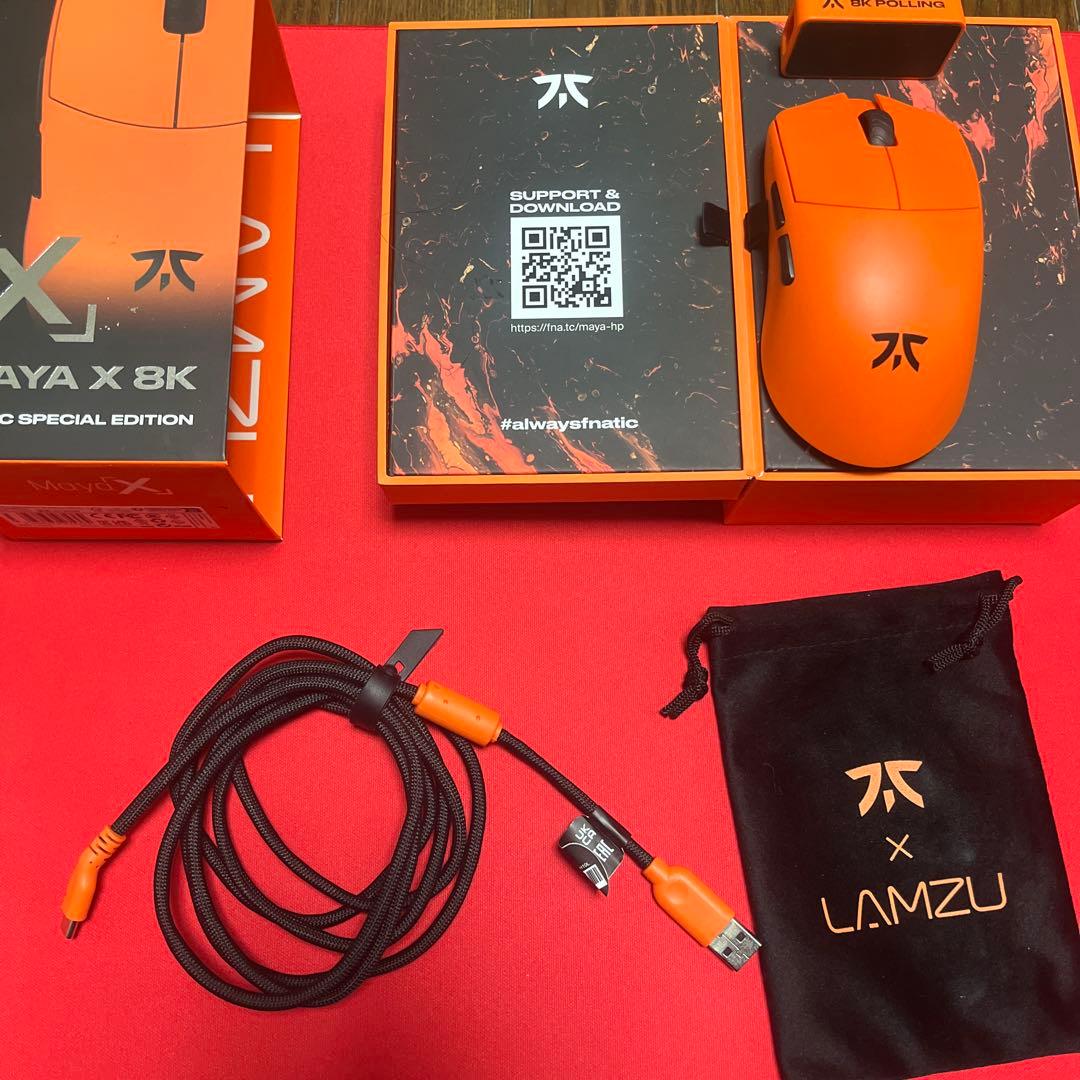 マウス・トラックボール LAMZU MAYA X 8K FNATIC