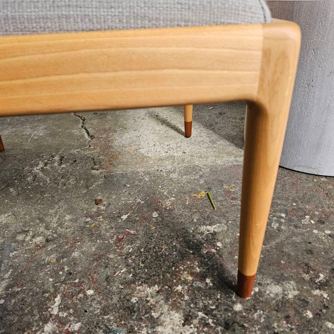 【q034/k】展示品 enstol 木製 オットマン チェア 椅子