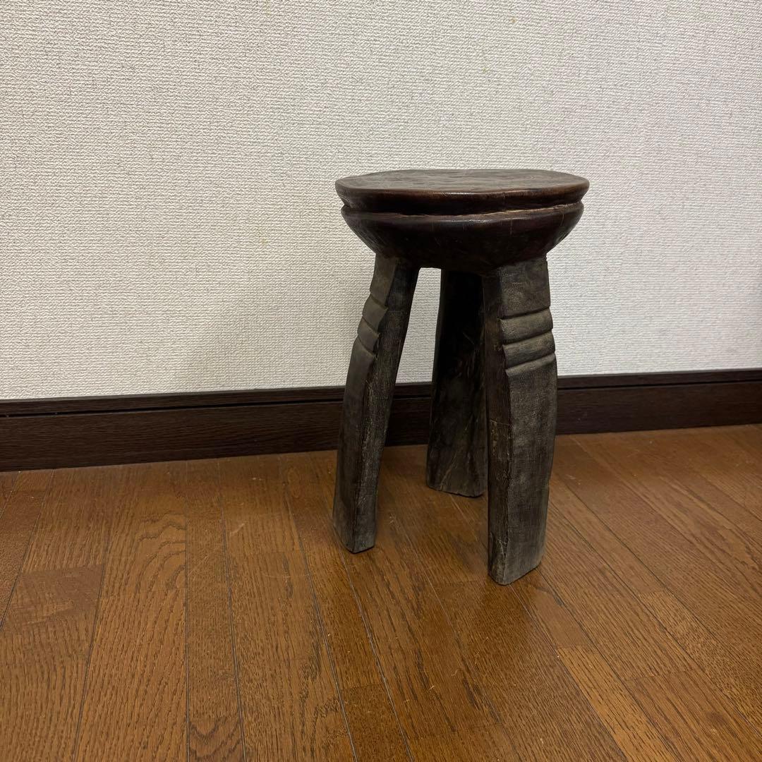 アフリカ ブルキナファソ ヌヌマ族 スツール 民藝 椅子 古道具 ビンテージ