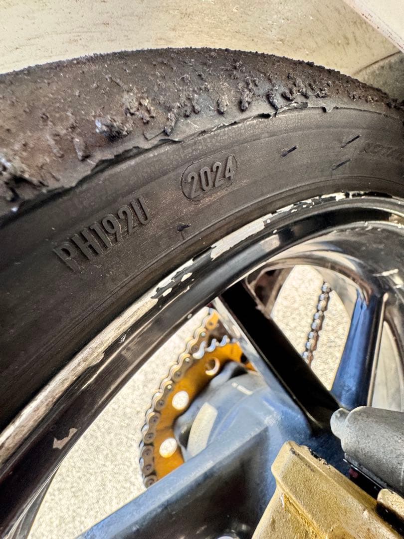 （溝見て‼︎）スーパーコルサ V4 SC1 スパコル　120/70 160/60