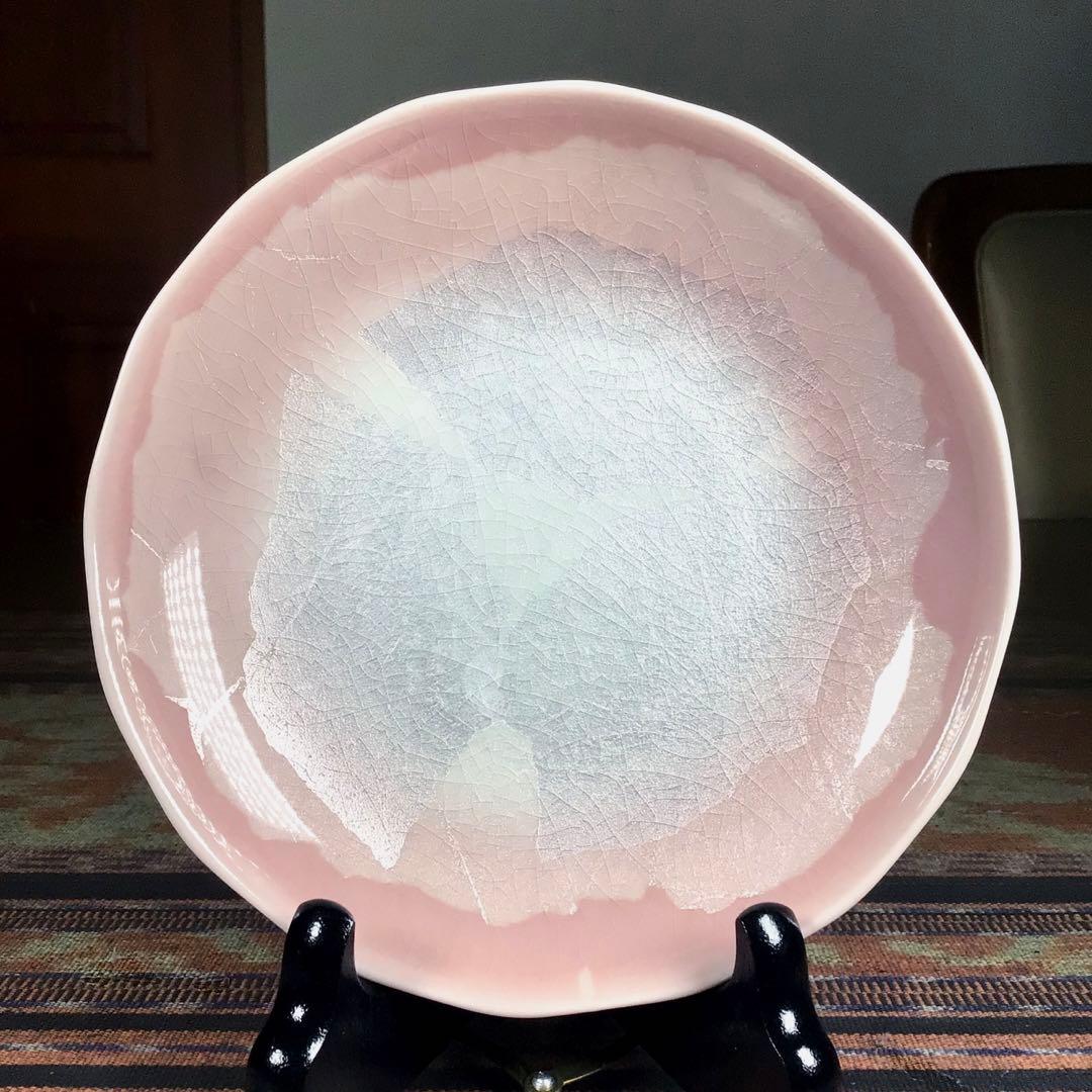 『楽しいうー特価』　九谷焼　宗秀　銀彩　銘々皿　5枚