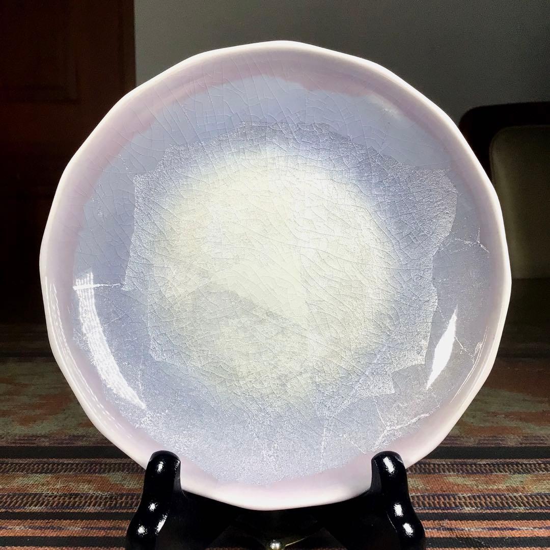 『楽しいうー特価』　九谷焼　宗秀　銀彩　銘々皿　5枚