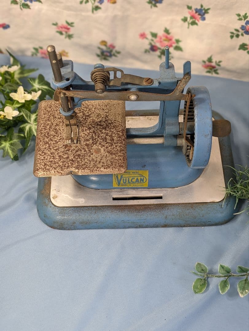イギリス アンティーク vulcan バルカン トイミシン ミニミシン