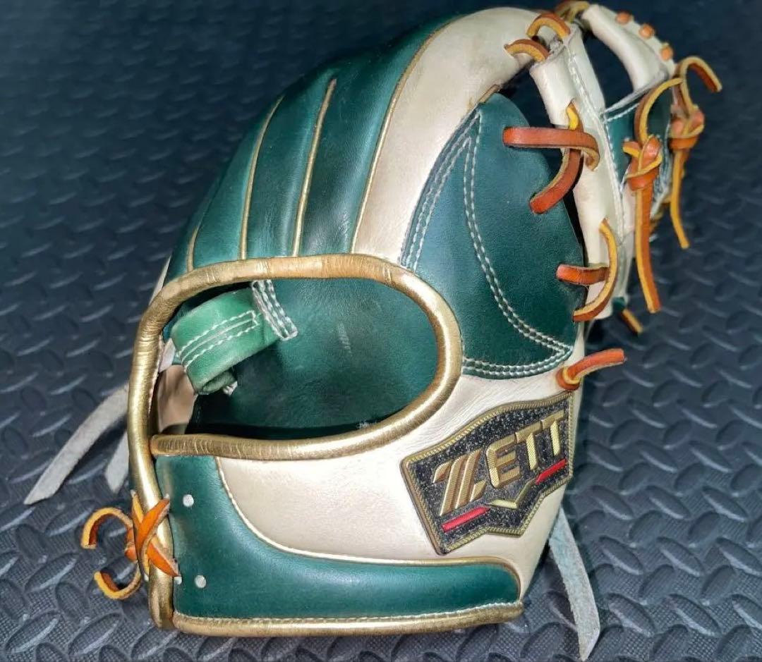 「即戦力」　ZETT 今宮モデル　限定モデル　グローブ　薬指リング付き