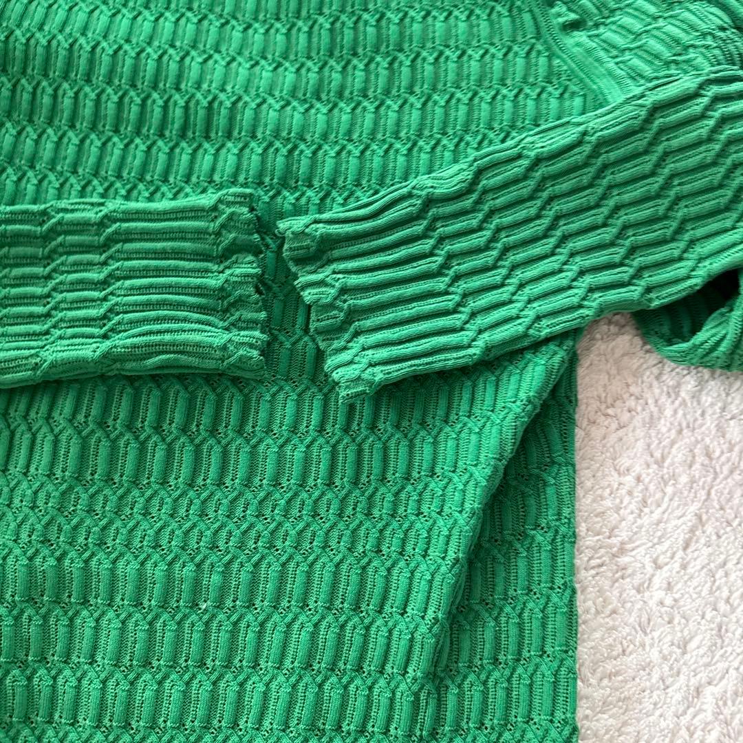 3.1 Phillip Lim グリーン ポロセーター XS