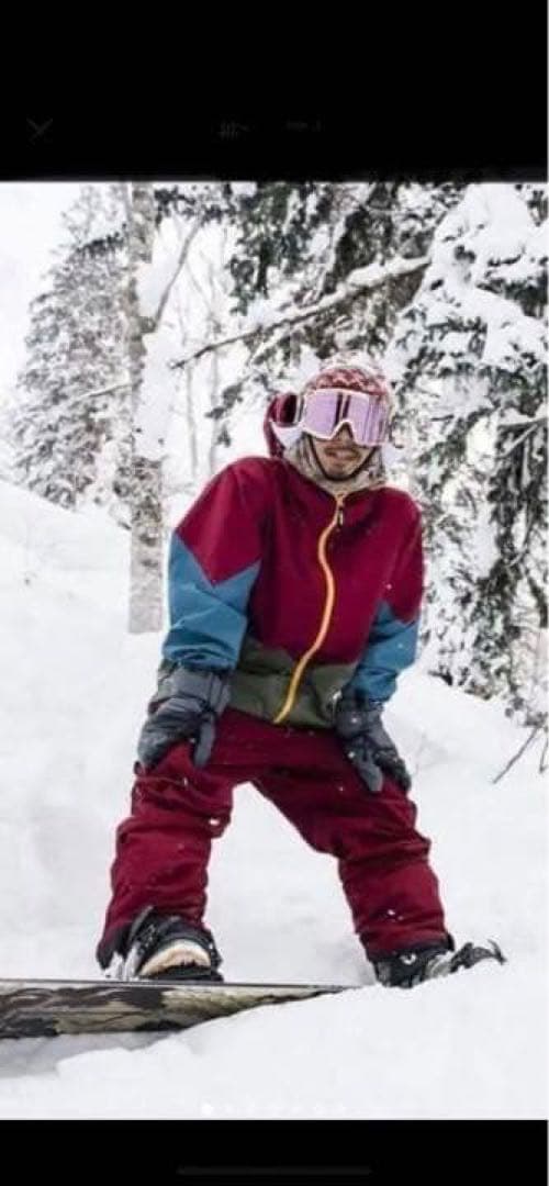 adidas スノーボード　ビブパン　国母着用モデル