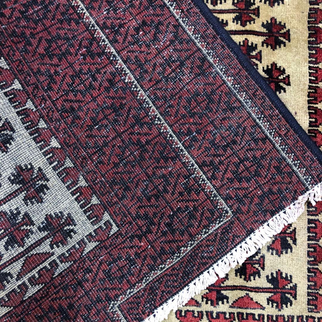 ペルシャ絨毯 ペルシャヴィンテージラグ 180x115 手織り オールド