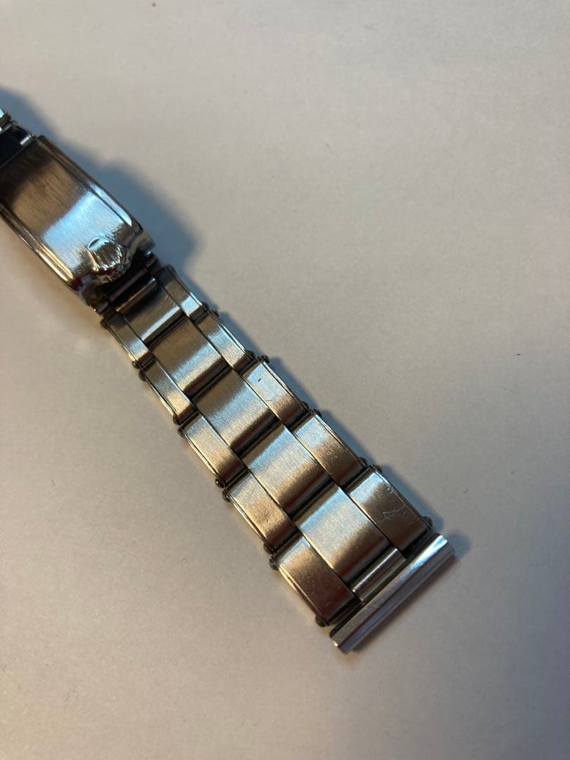 ロレックス1940年代　機能付きリベットブレスレットアンティーク バブルバック用