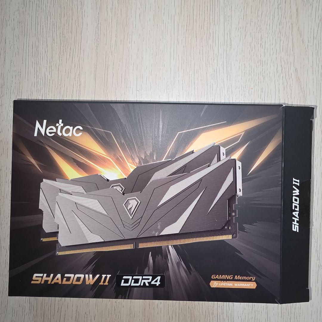Netac SHADOW II DDR4 メモリ 2枚セット