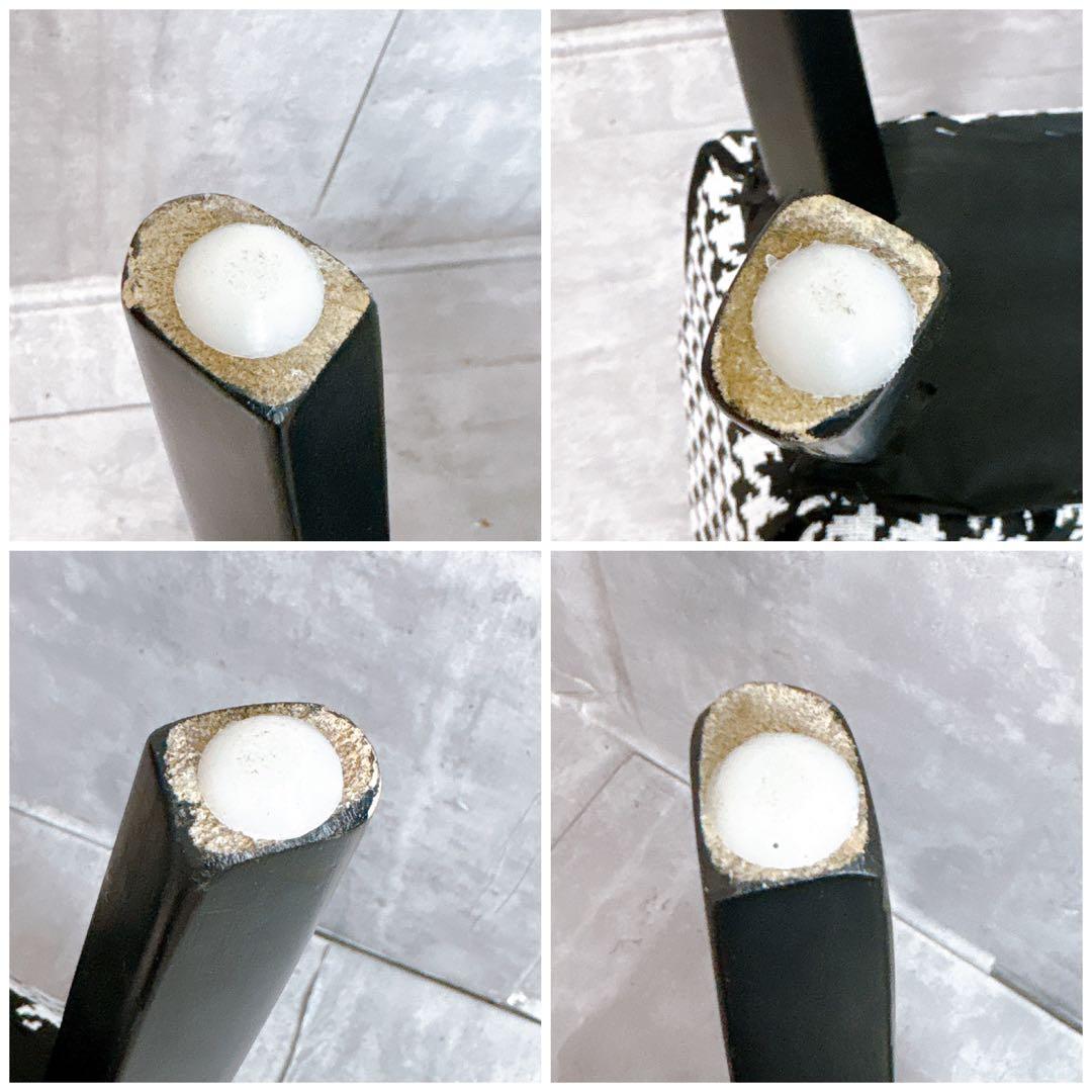 【美品】かわ畑 スツール 千鳥柄 S 66×23×52cm