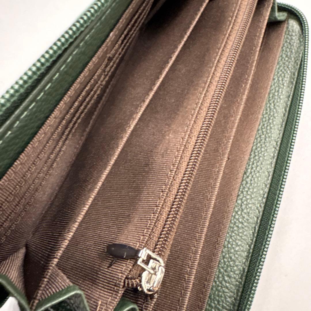 人気　緑　パイソン財布　長財布　パイソン　財布　本革　蛇革　風水　グリーン