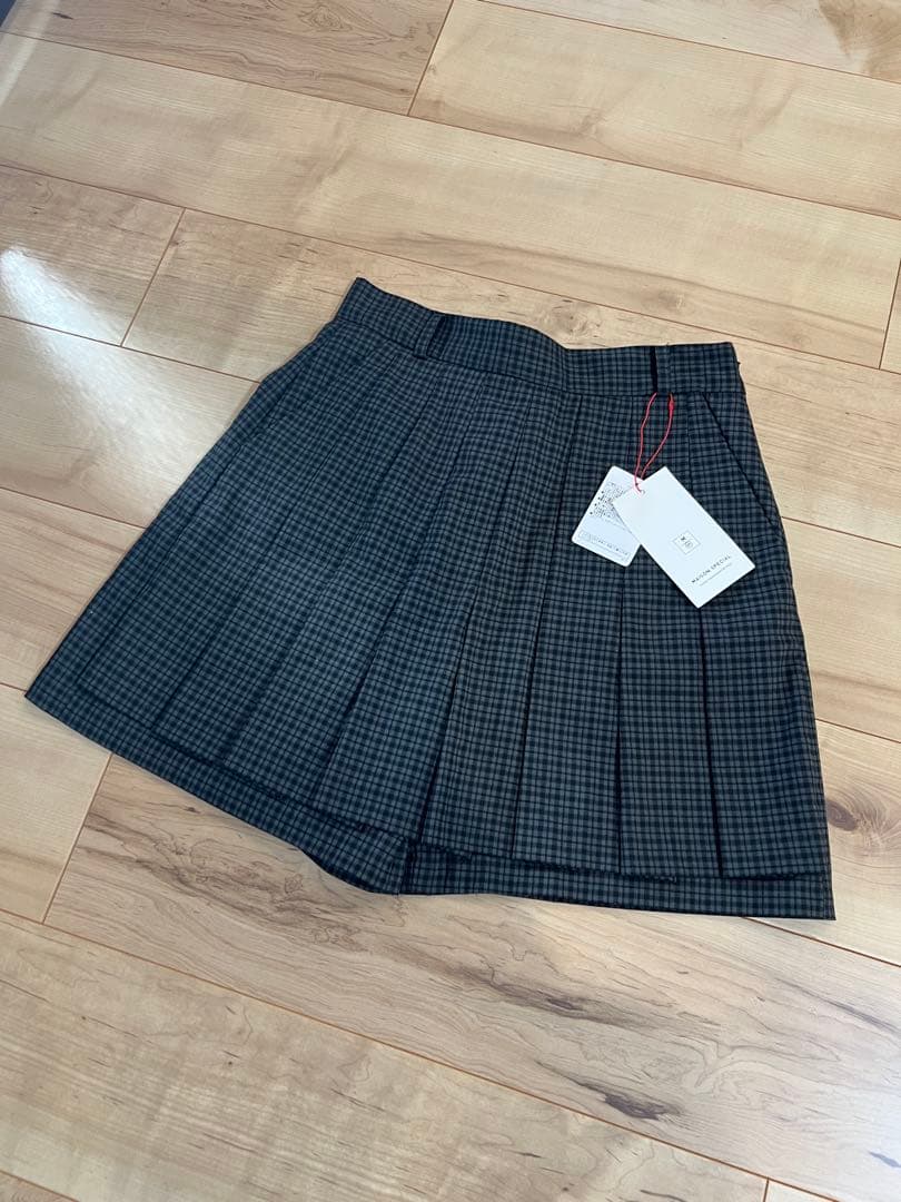 パンツ MAISON SPECIAL Pleats Culotte Skirt