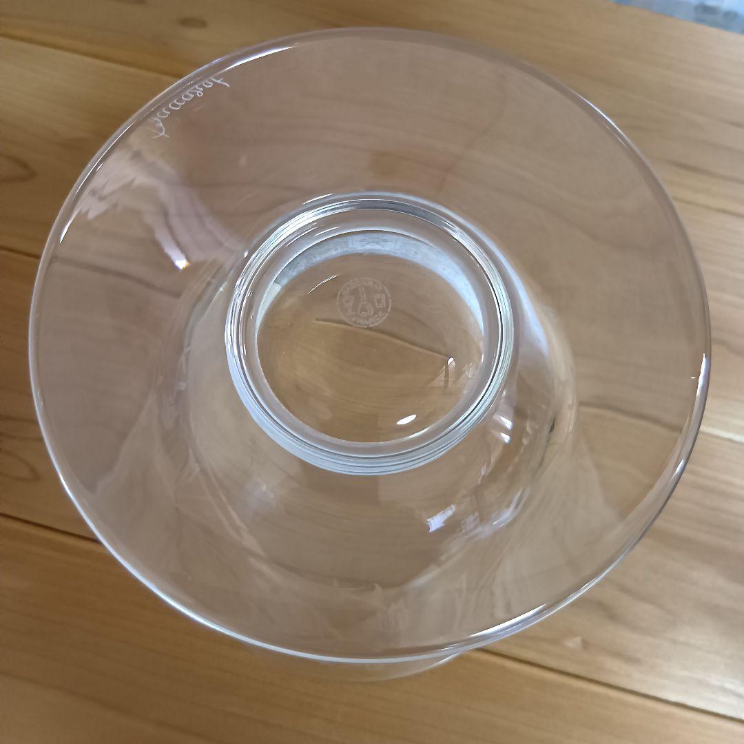 バカラ パルメ 不死鳥 フラワーベース 花瓶 ガラス クリスタル 美品