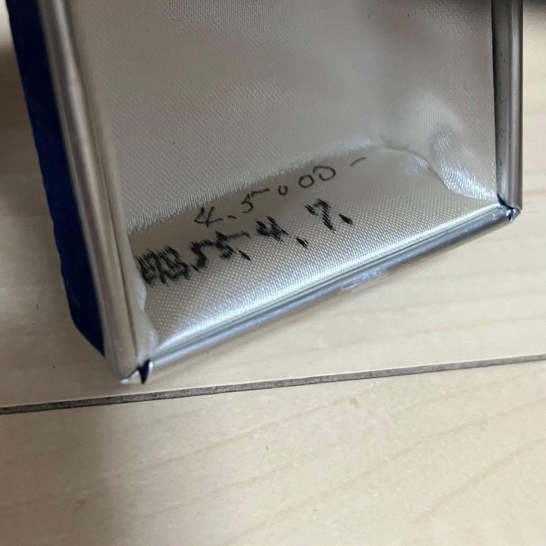 Pt900 プラチナ 指輪 ダイヤモンド リング 5号 箱付き