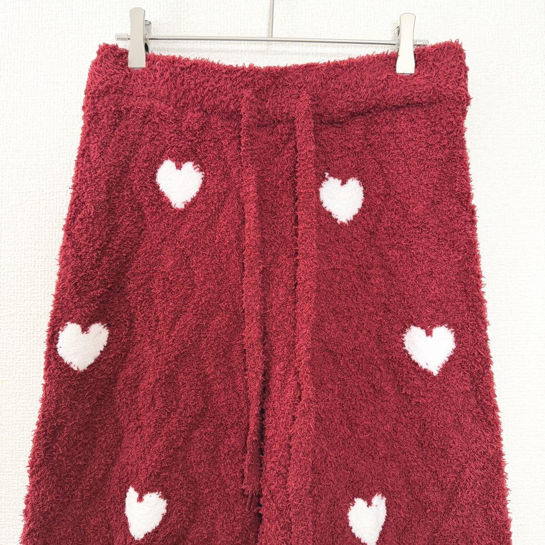 ジェラートピケ ハート柄 ルームウェア 2点セット