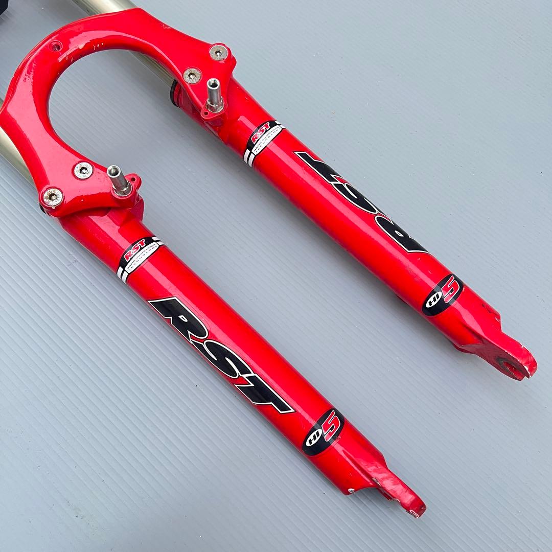 RST HI 5 ダブルクラウンサスペンションフォーク