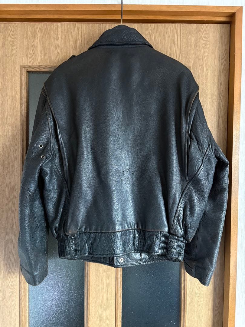 【Harley-Davidson】　ポリスマン　レザージャケット　90年代