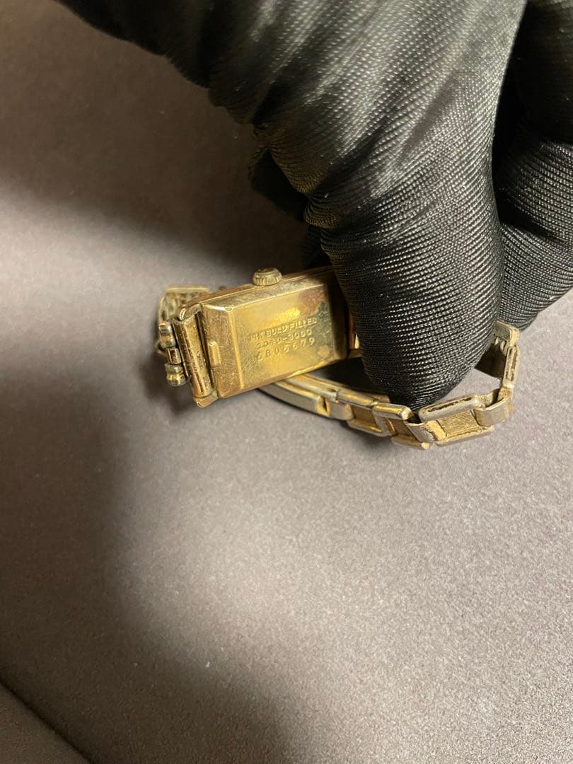 【激レア廃盤品】SEIKO 14K MT GFレディース　GF 換えベルト18K