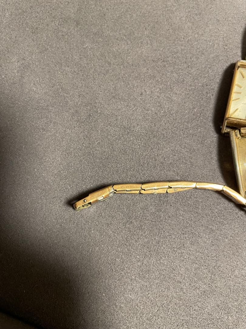 【激レア廃盤品】SEIKO 14K MT GFレディース　GF 換えベルト18K