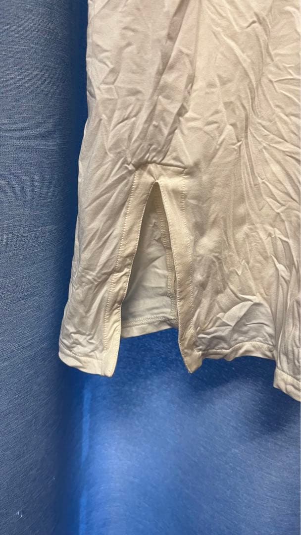 ラペルラ　LA PERLA アイボリー レース キャミソール　丈長め　ストレッチ