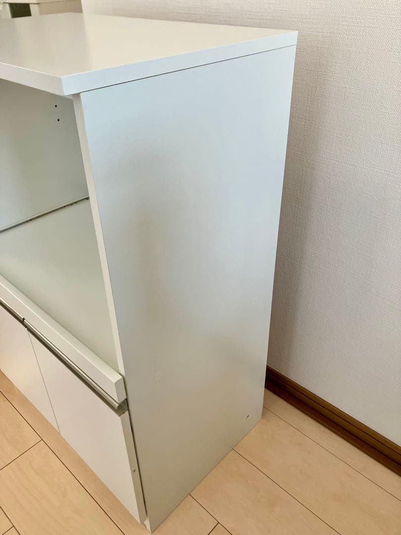 ニトリ レンジ台 フォルムN RE9060WH ホワイト キッチン収納