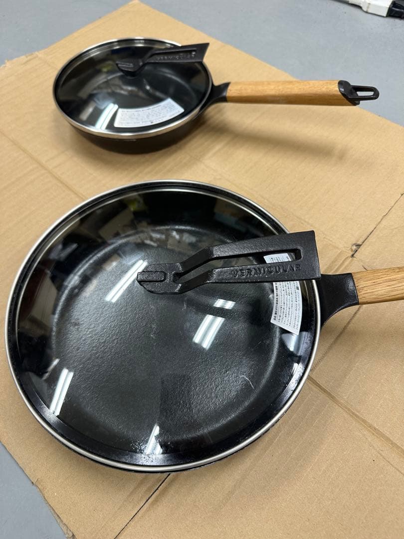 VERMICULAR フライパン 蓋付き2点　Y12