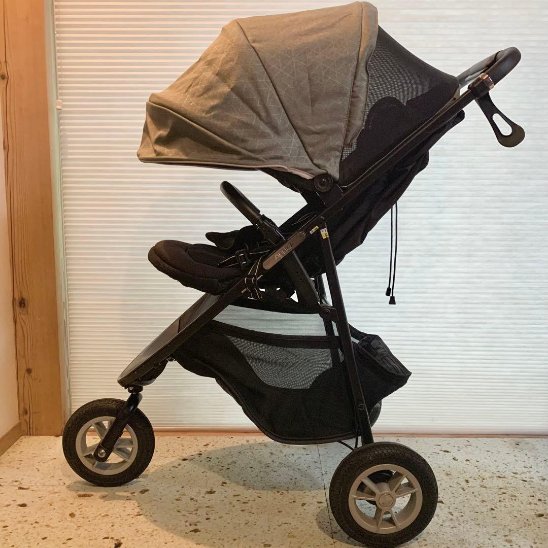 美品★Aprica ベビーカー★スムーヴ　プレミアム　3点セット付き