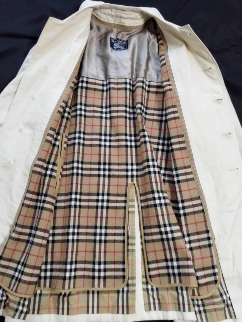 バーバリーBurberry OLD ライニング付き　ステンカラーコート