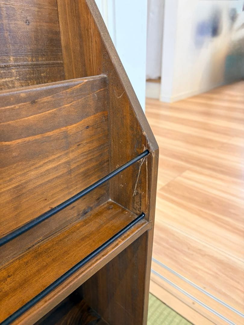 nico and … ニコアンド マガジンラック 本棚 絵本棚