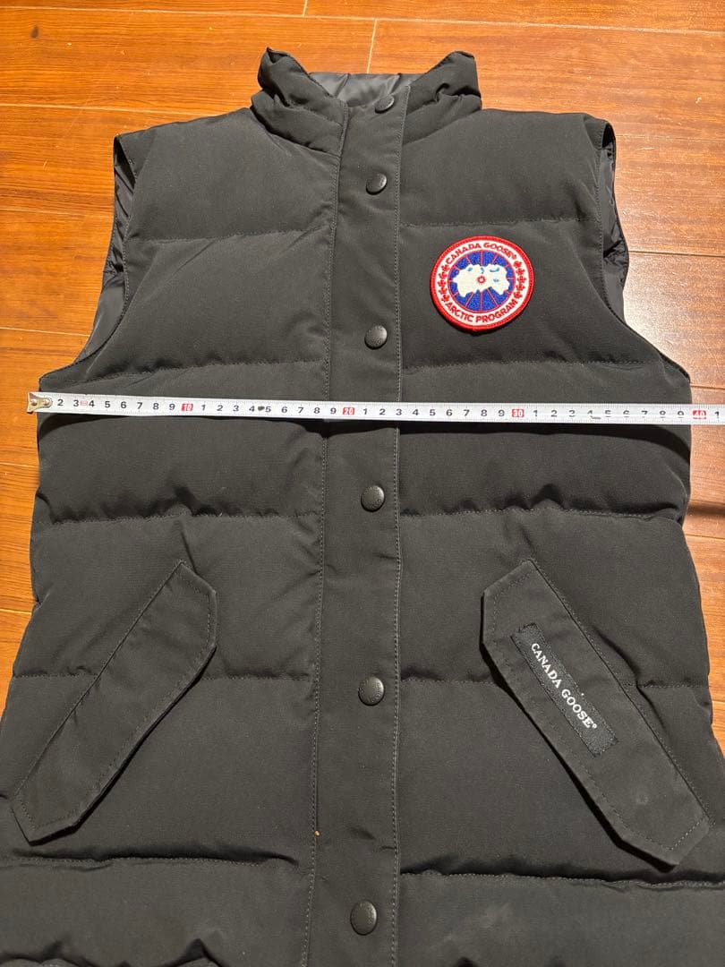   ブラックダウンベスト XS