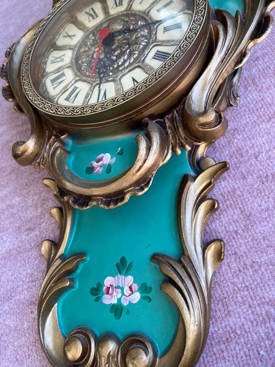 アンティーク　壁掛け時計　インテリア　ヴィクトリア