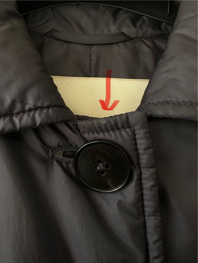 puffer coat　JIL SANDER ステンカラーコート