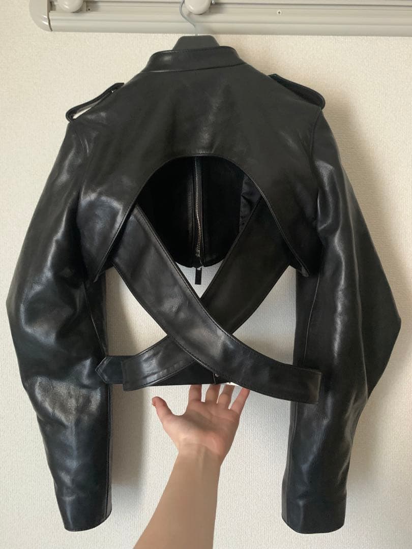 しか noir kei ninomiya2022fwホースレザージャケット