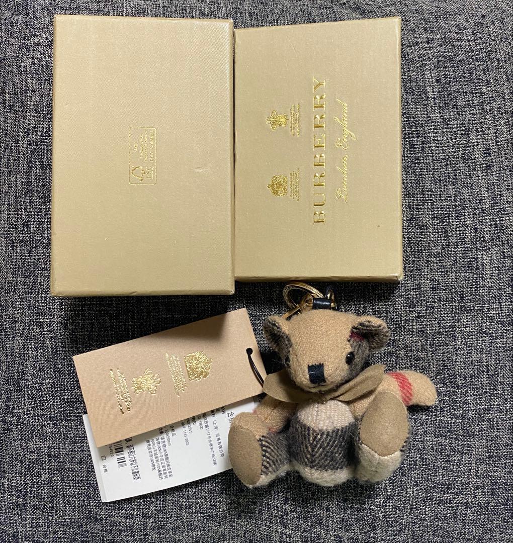 BURBERRY バーバリー くま ベア チャーム キーホルダー キーリング