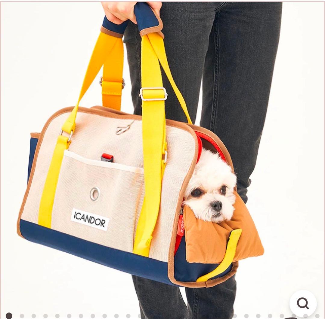 iCANDOR i BAG (SASSY CREAM) Ｌサイズ　ペットキャリー