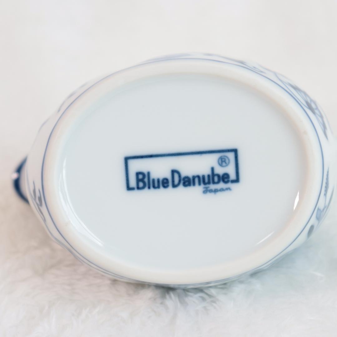 レアBlueDanubeブルーダニューブ　ストロベリーポット　ブルーオニオン