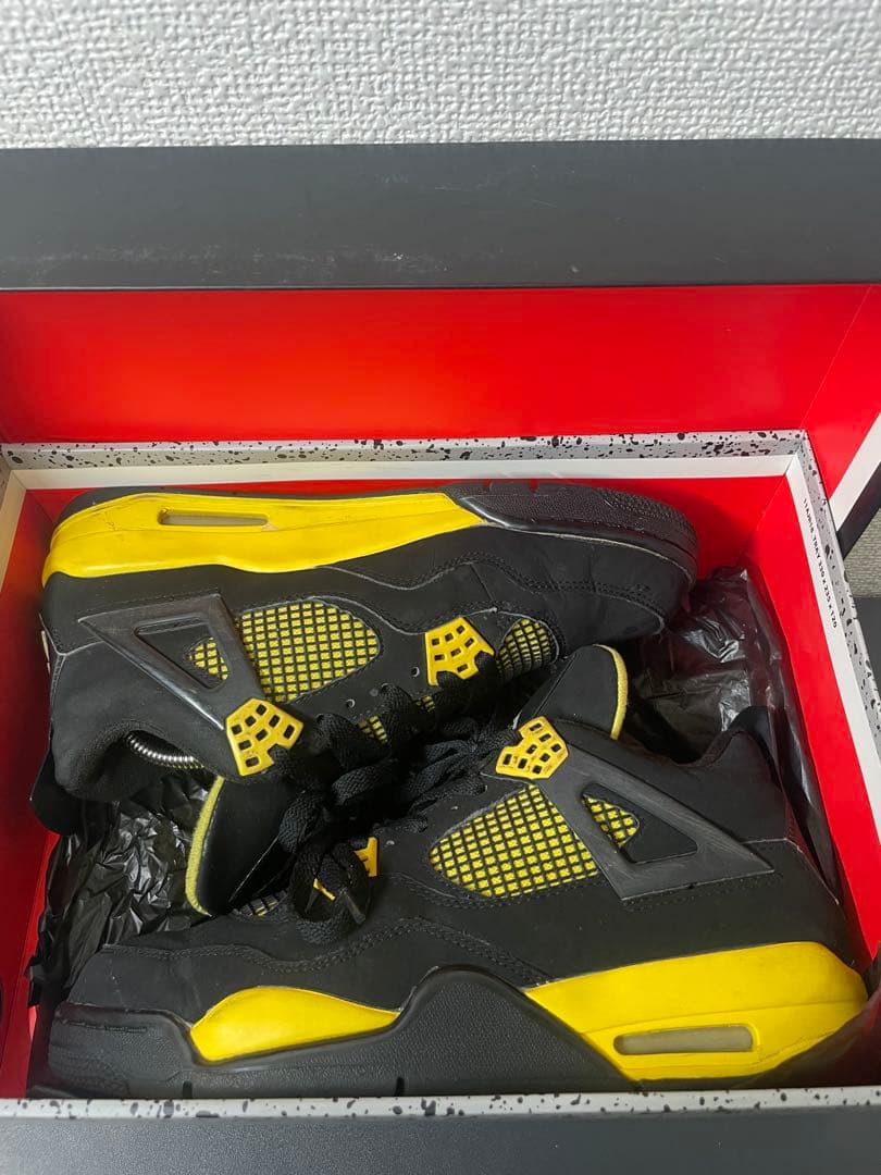 2012 NIKE AirJordan4 Thunder エアジョーダン 4