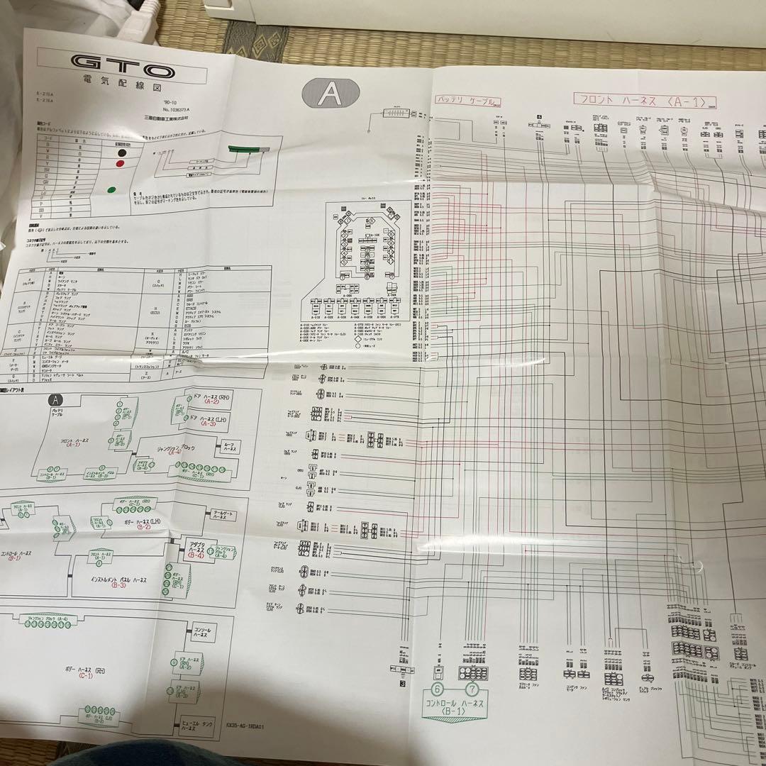 三菱 GTO 電気配線図集 E-Z15A E-Z16A