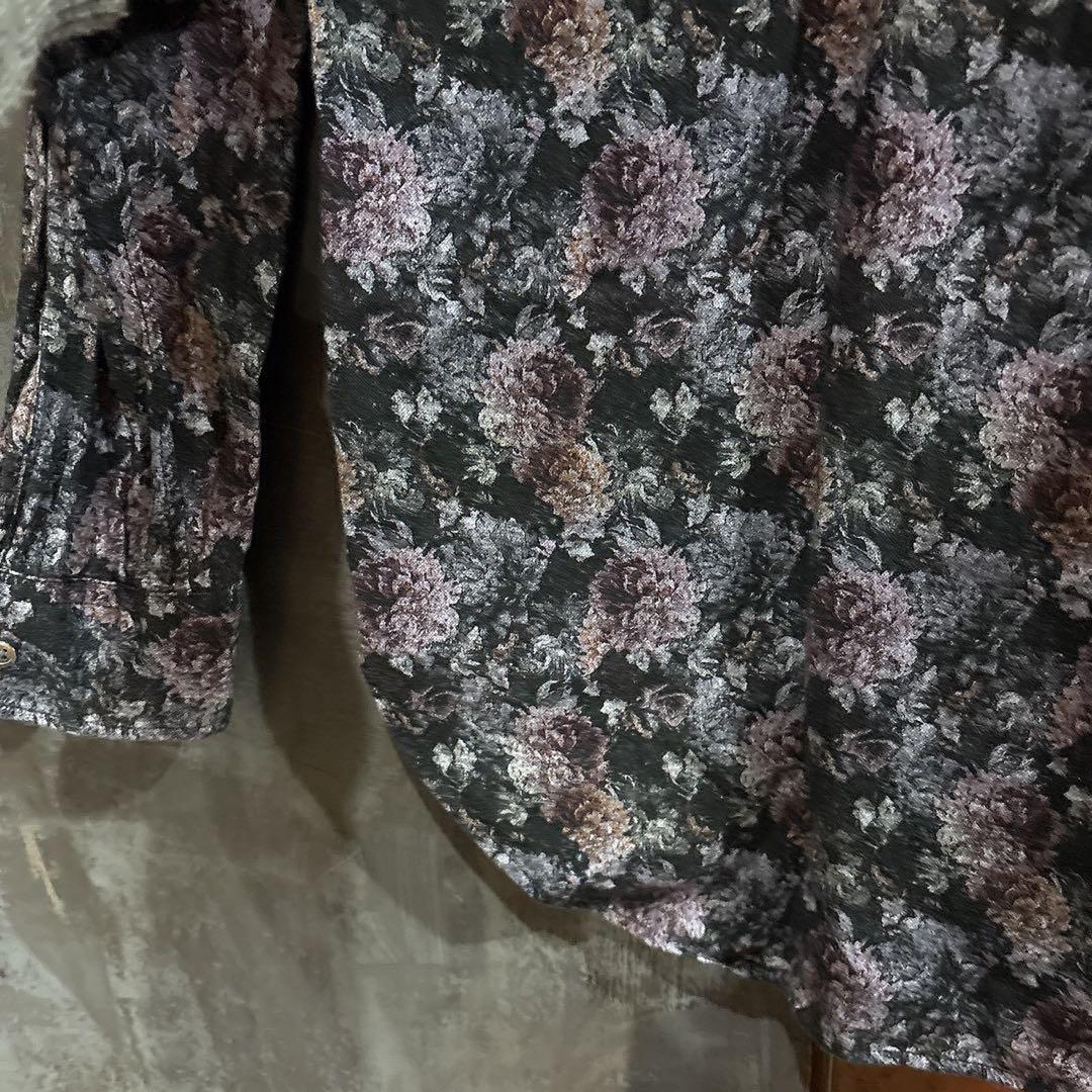 エンジニアードガーメンツ　花柄シャツ　Lサイズ