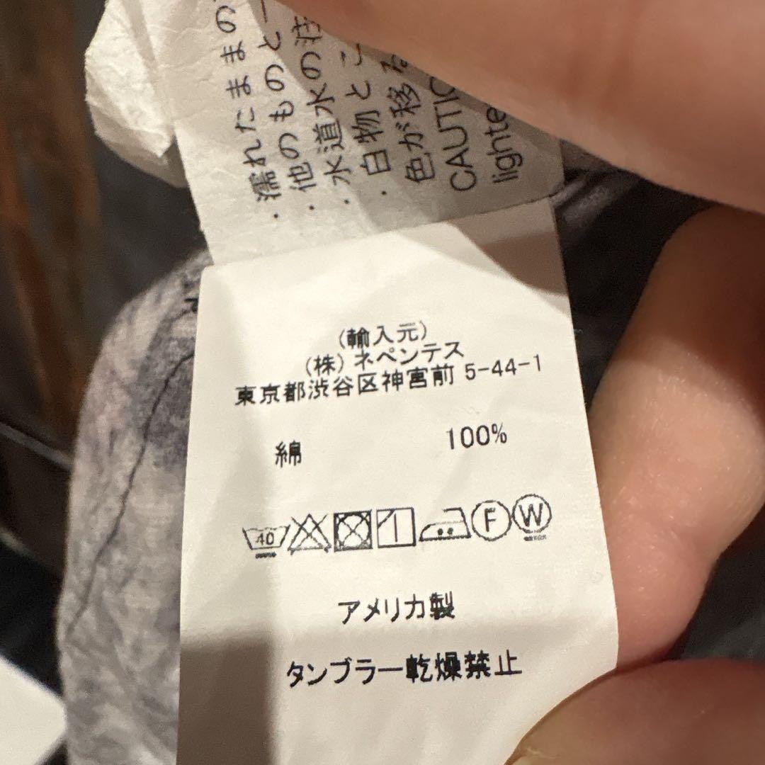 エンジニアードガーメンツ　花柄シャツ　Lサイズ