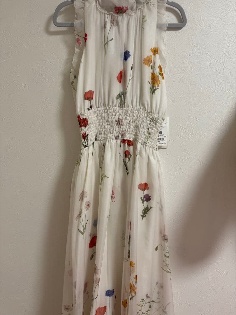 新品未使用‼️スナイデル　バックリボンシフォンワンピース