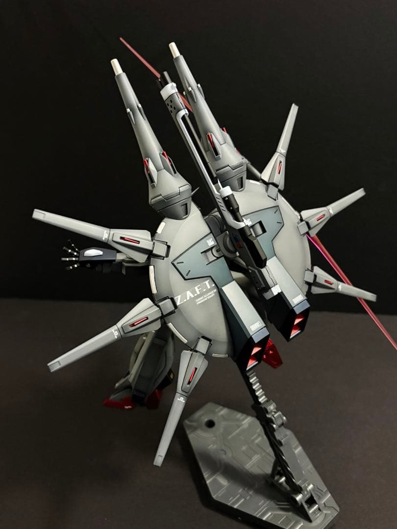 せ*り様 HG レジェンドガンダム　全塗装完成品　台座付属