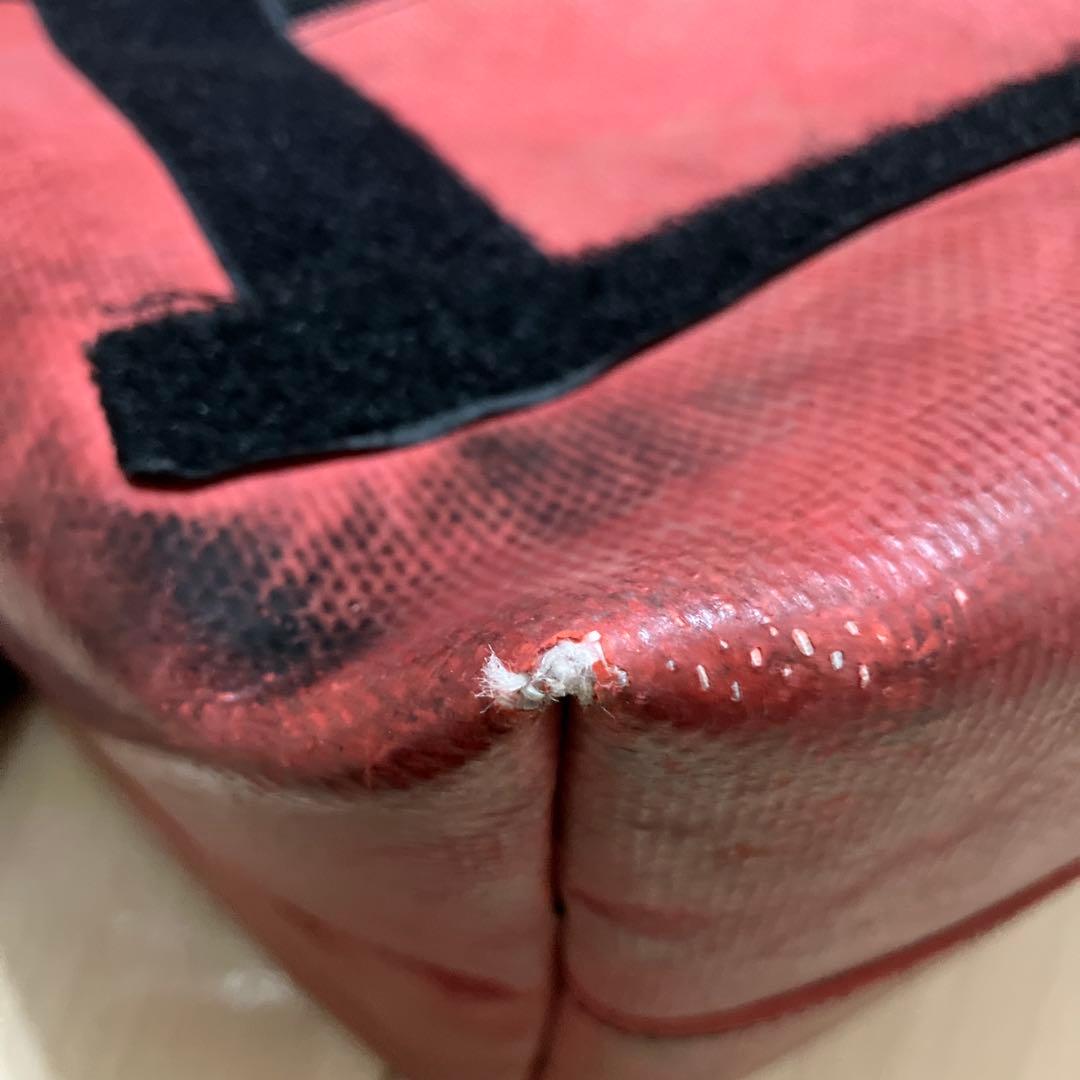 【新着】FREITAG メッセンジャーバッグ レッド/ホワイト サーフサイド6