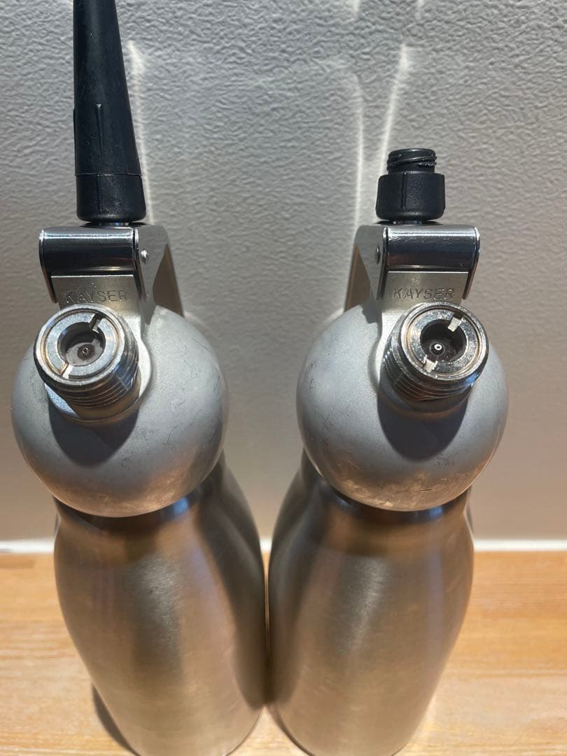 【2本】Kayser ホイップディスペンサー 0.5L