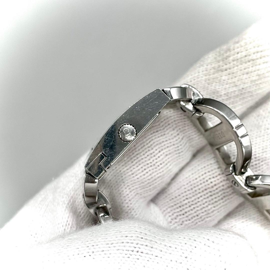 稼働品✨️Dior 腕時計 マリス スクエア ダイヤ クォーツ シルバー