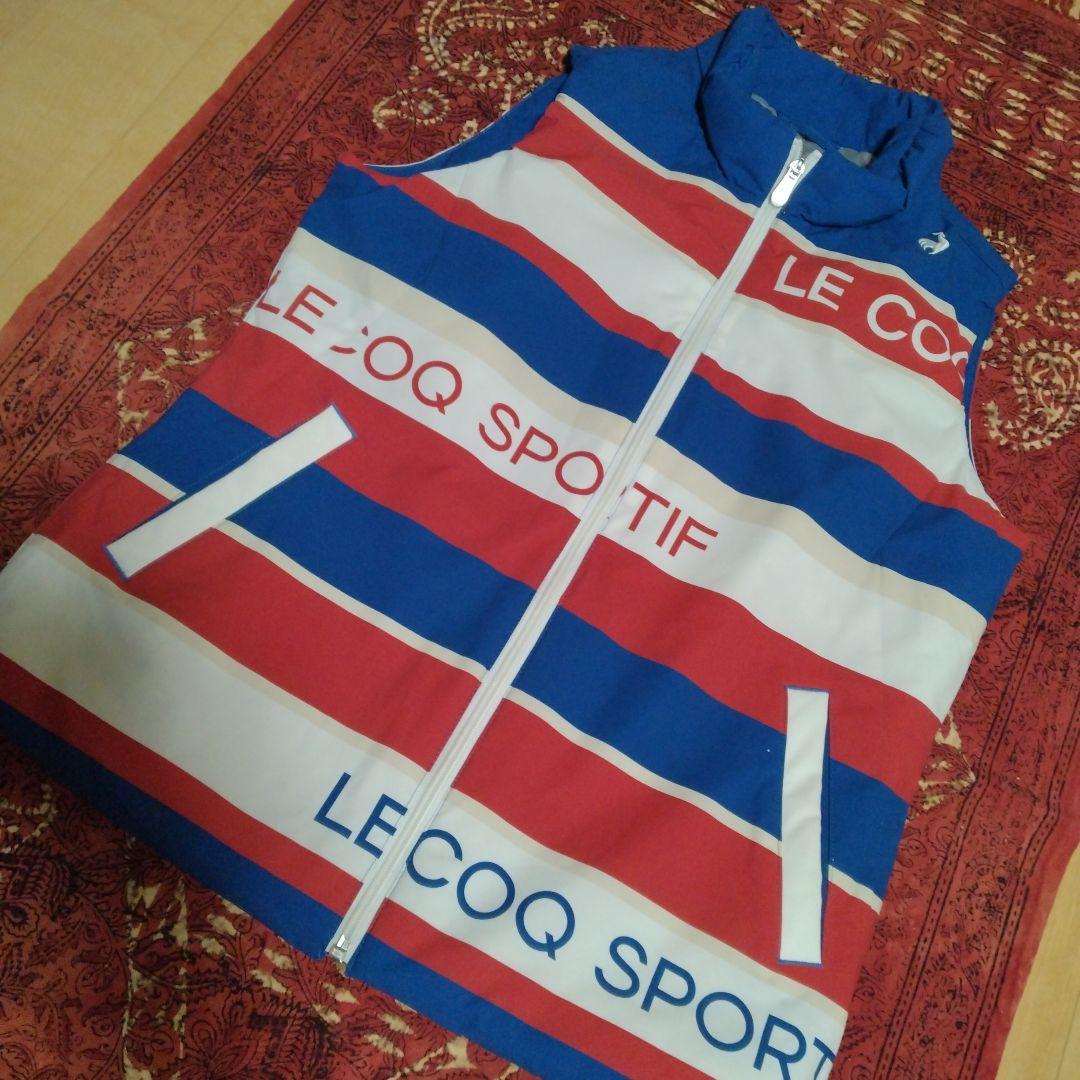 Sale❤LECOQ SPORTIF ストライプ ベスト スカートセット