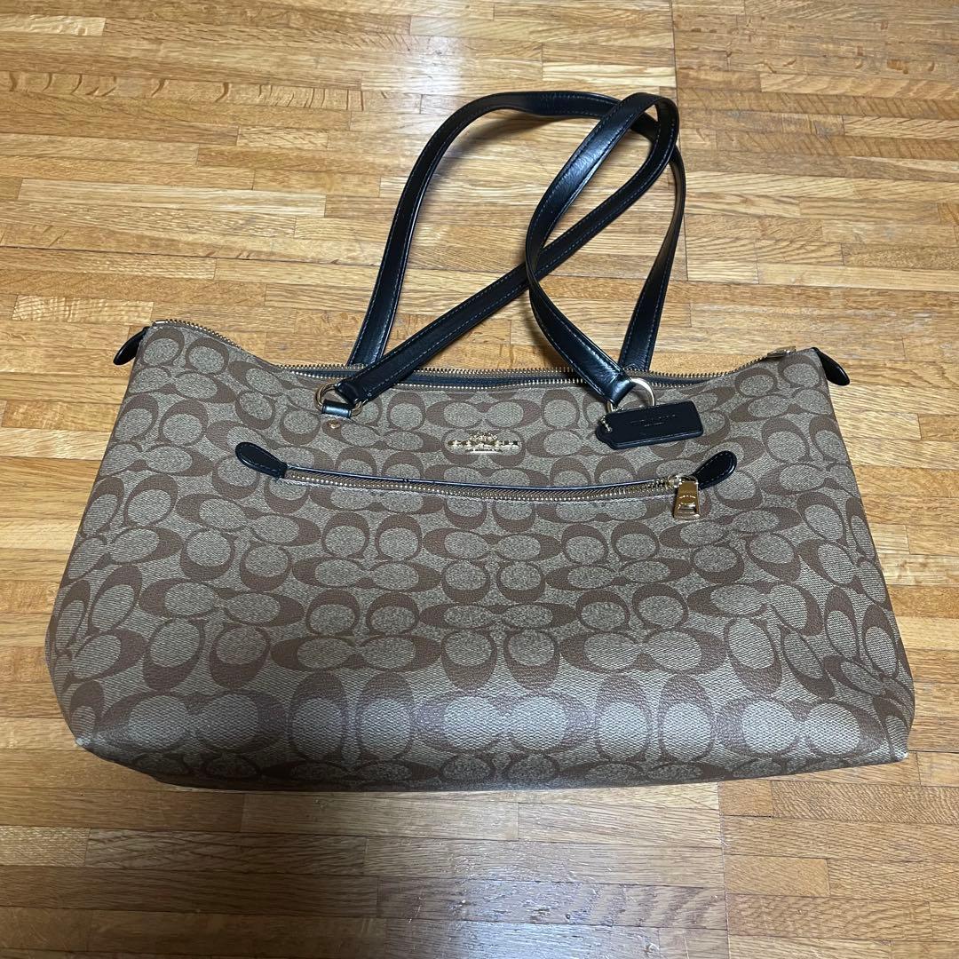 COACH トートバッグ ベージュ