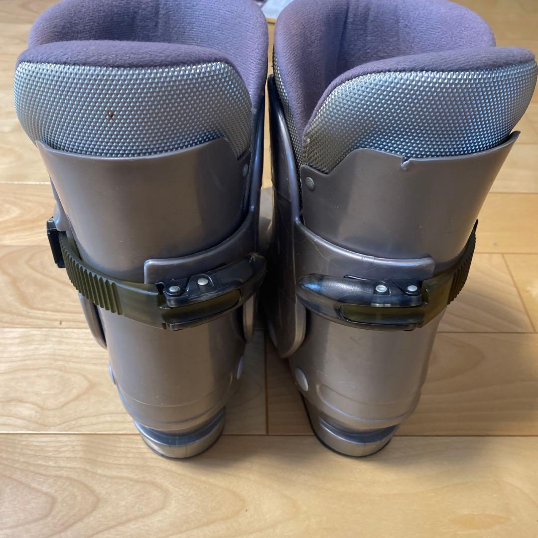 ショートスキー、ファンスキー板　スキーブーツ　セット　約100cm　中古品