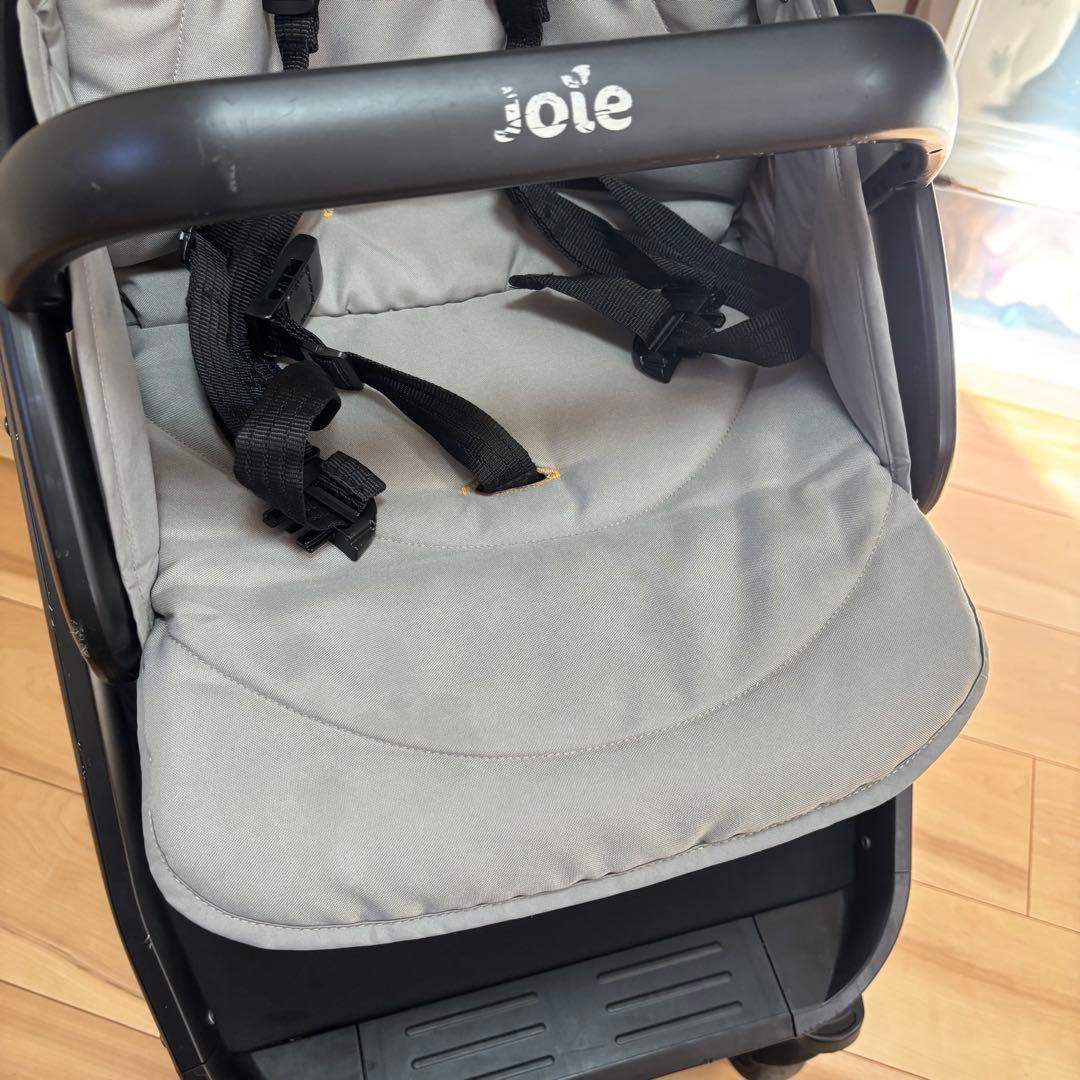 joie エヴァライトデュオ グレー2人乗りベビーカー